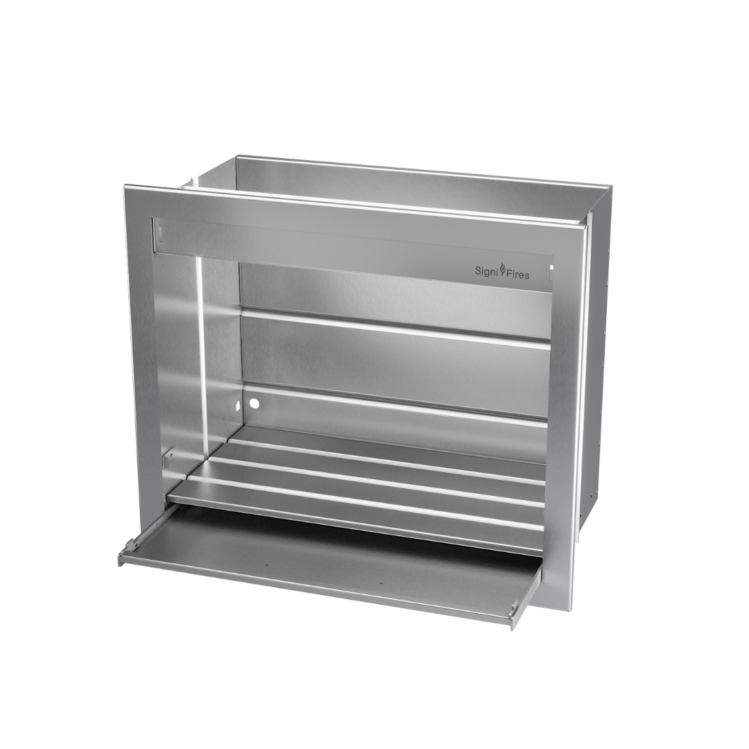 SIGNI FIRES BUILT IN GAS BRAAI 1000 | 304 S/S