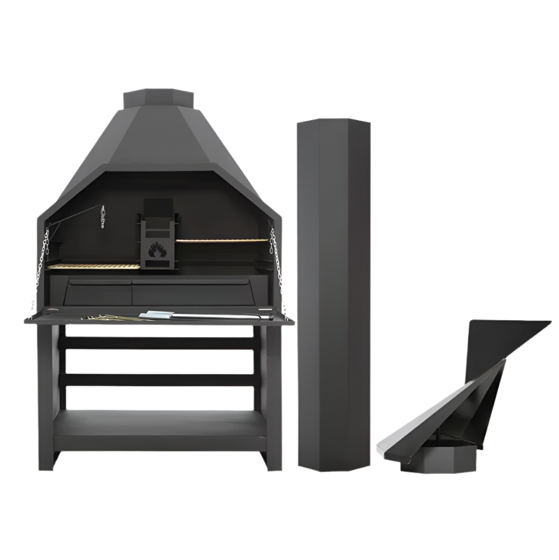 1200 SD freestanding braai unit for patios