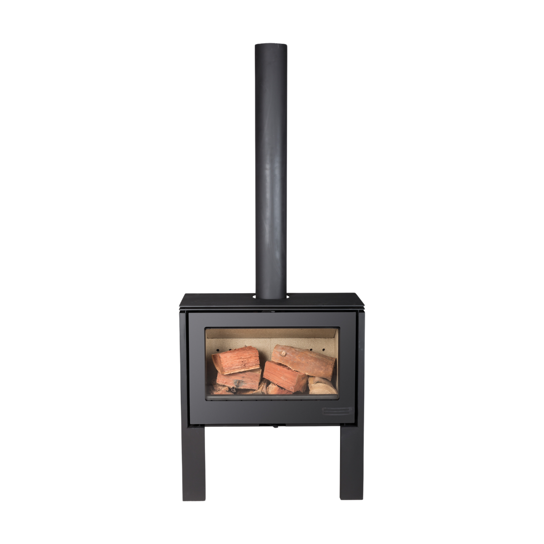 13 kW leg unit black compact stove accessory