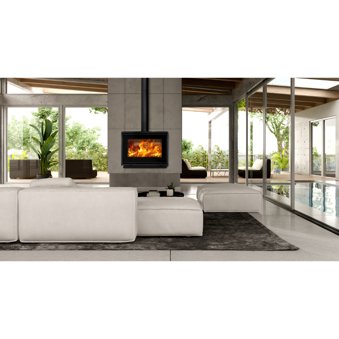 living room wall mount compact fireplace