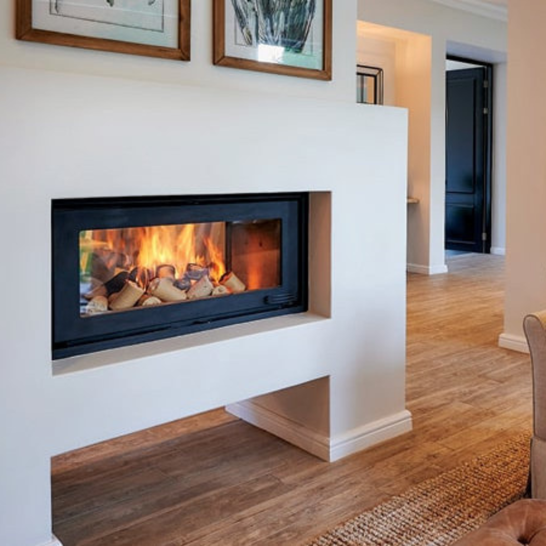 18 kW insert double sided lifestyle wide living room view