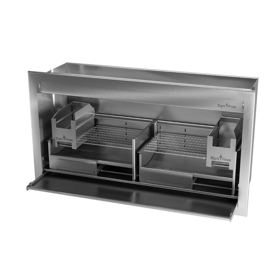 SIGNI FIRES BUILT IN WOOD BRAAI 2000 | 304 S/S