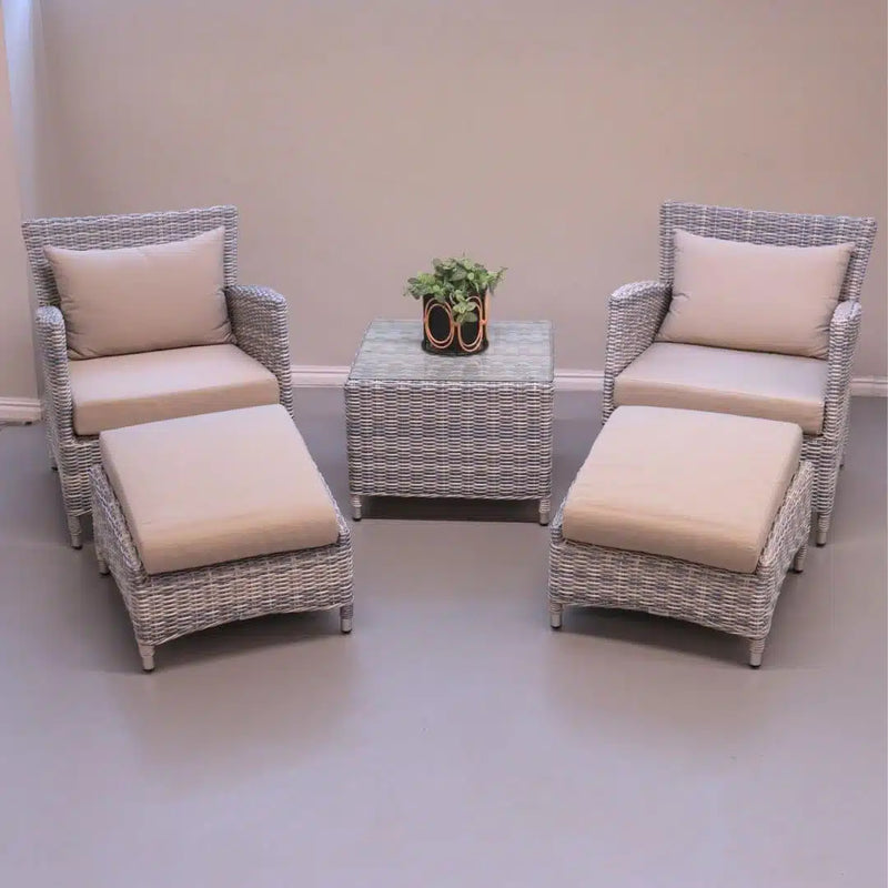 Hydro Fire Sydney Lounge Set (Ecru)