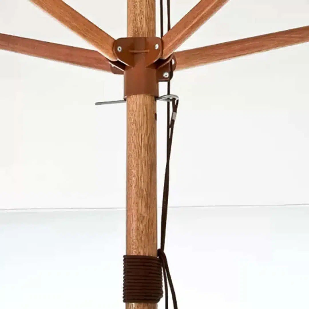 Hydro Fire 2.5m Square Ecru Tokai Parasol (Excl Base 42kg)