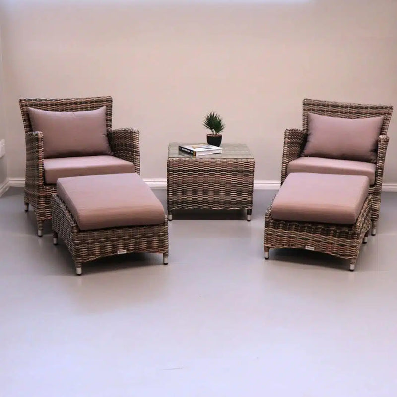 Hydro Fire Sydney Lounge Set (Taupe)