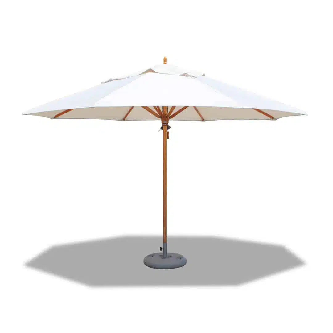 Hydro Fire 4m Octagonal Ecru Classic Parasol (excludes Large Base)