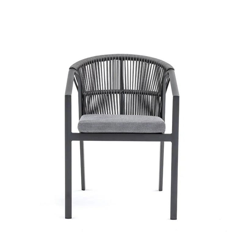 Hydro Fire Coastal Weave Dining Chair (Anthracite)