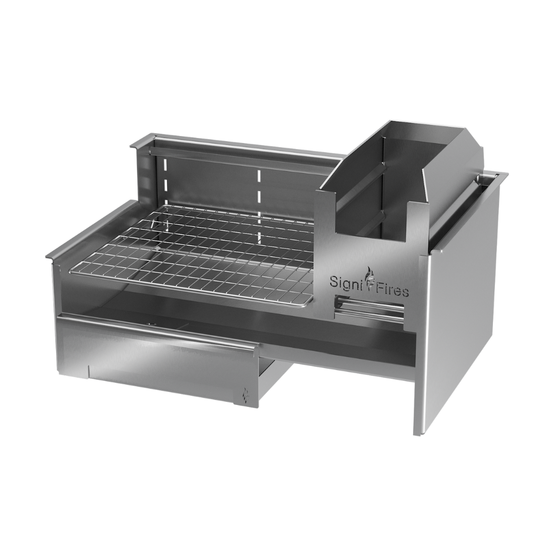 SIGNI FIRES BUILT IN COMBO BRAAI 2000 | 304 S/S