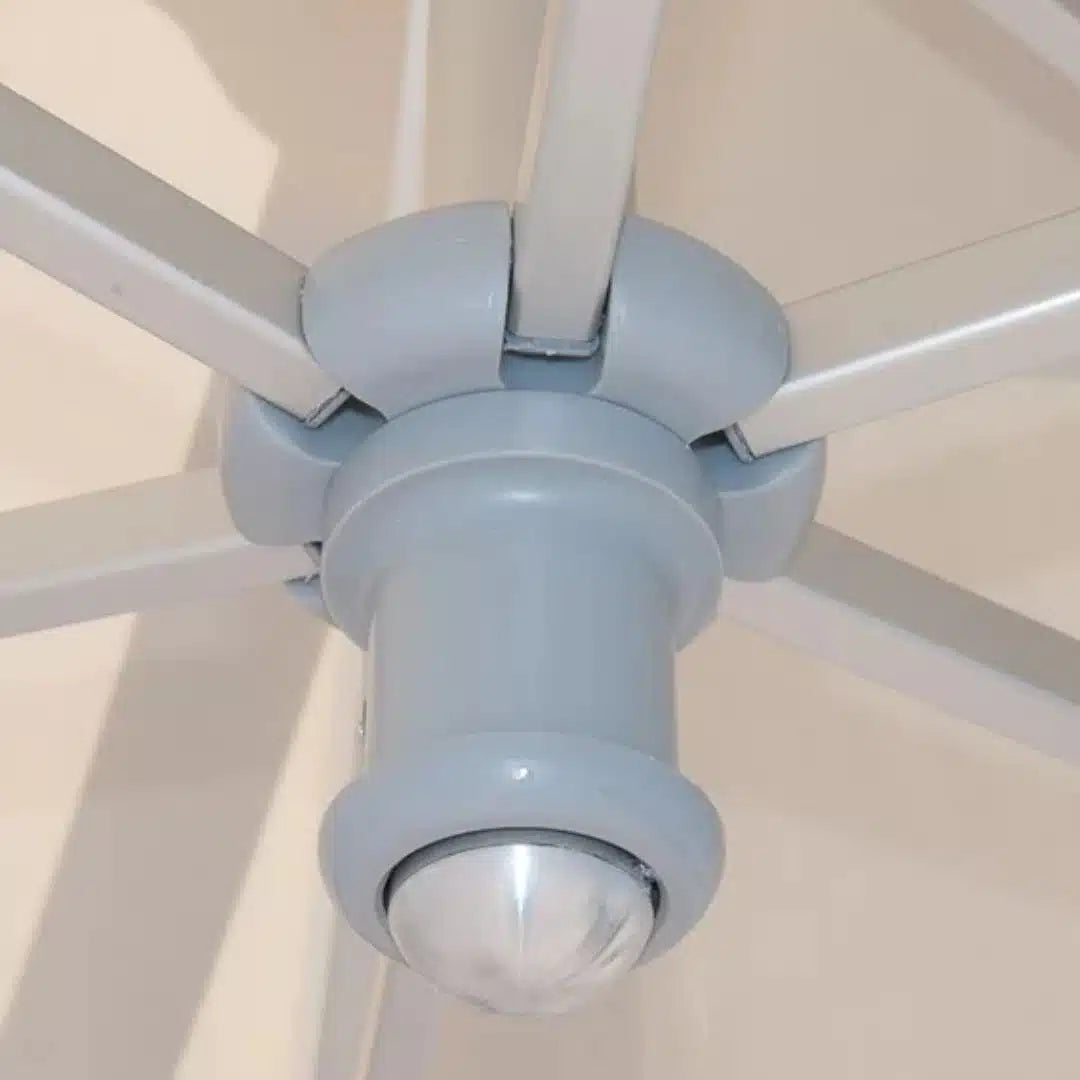 Hydro Fire 3m Round Ecru Cantilever Brittania Parasol (Incl Base 75kg)