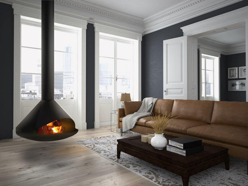 Signi Fires Cone Suspended Fireplace