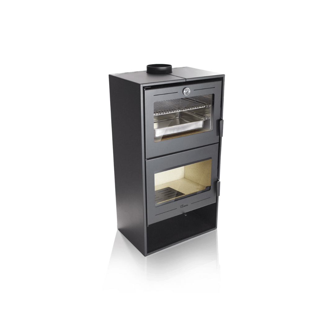 LACUNZA ALTEA FREE STANDING FIREPLACE / OVEN COMBINATION