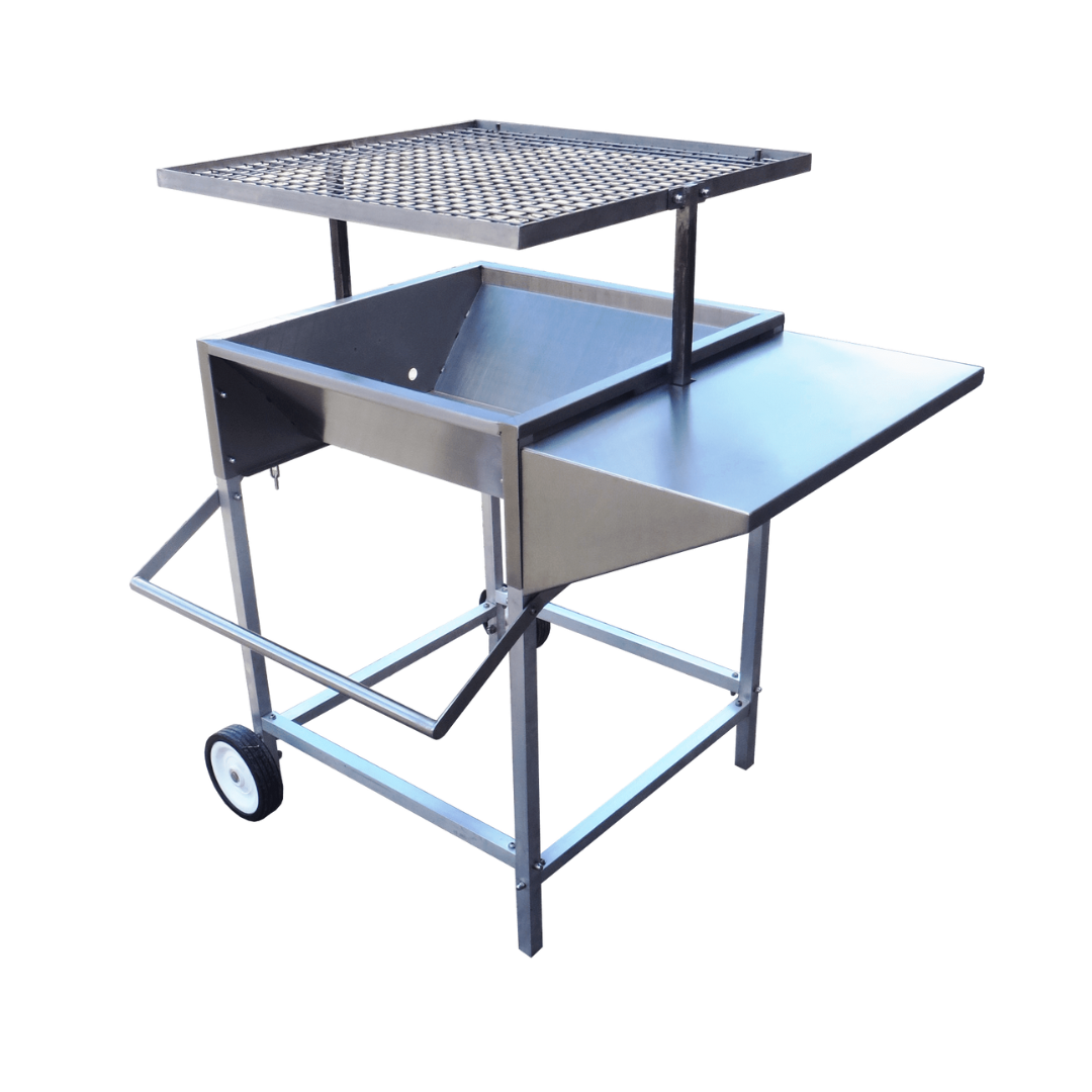 CHEF CHARCOAL DRUM BRAAI SMALL - ADJUSTABLE