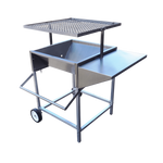 CHEF CHARCOAL DRUM BRAAI SMALL - ADJUSTABLE