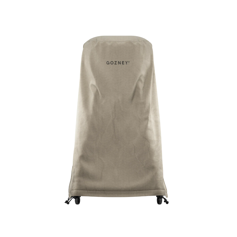 Gozney oven cover on a white background