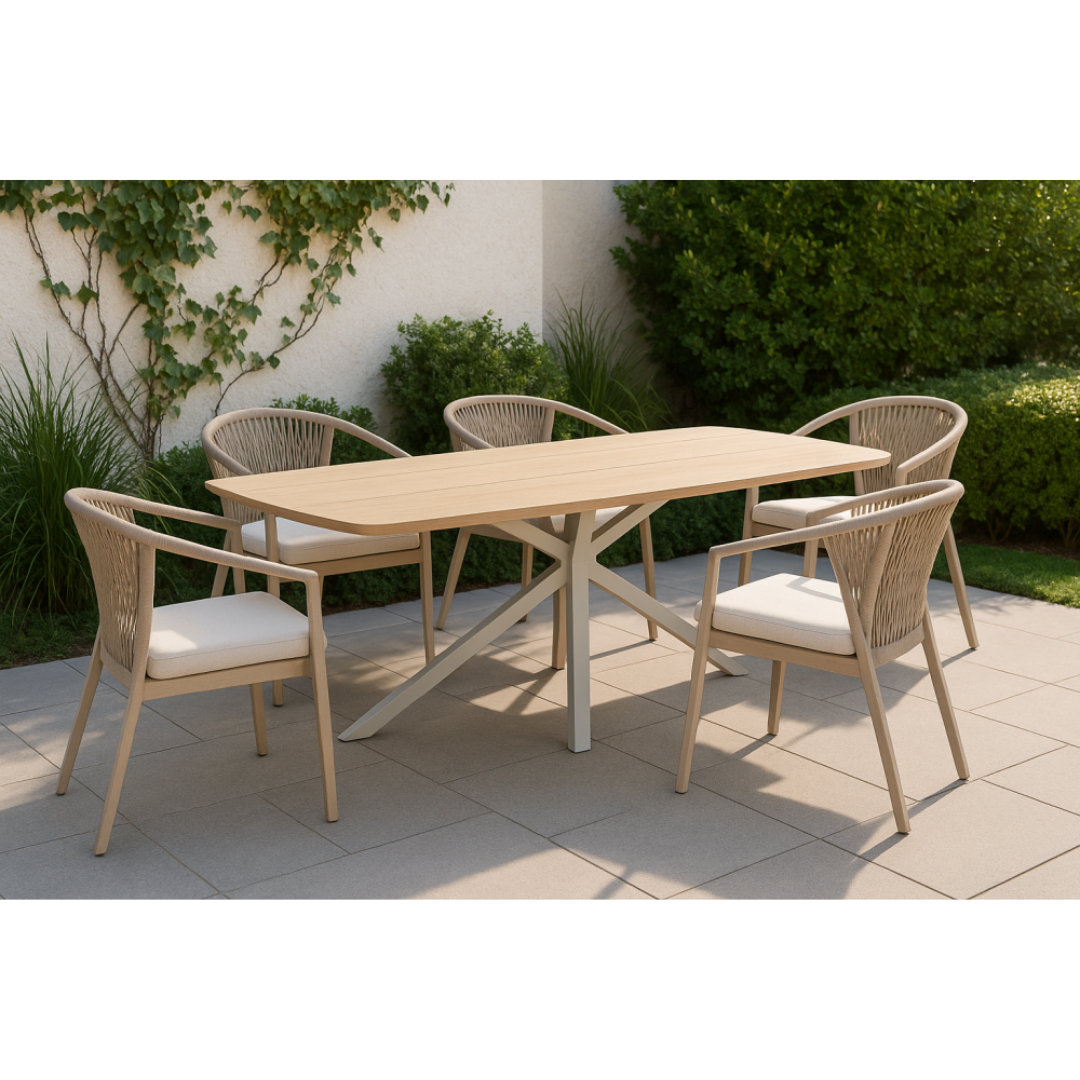 HYDROFIRE DESERT SAND DINING TABLE