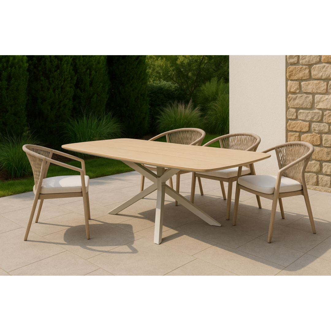 HYDROFIRE DESERT SAND DINING TABLE