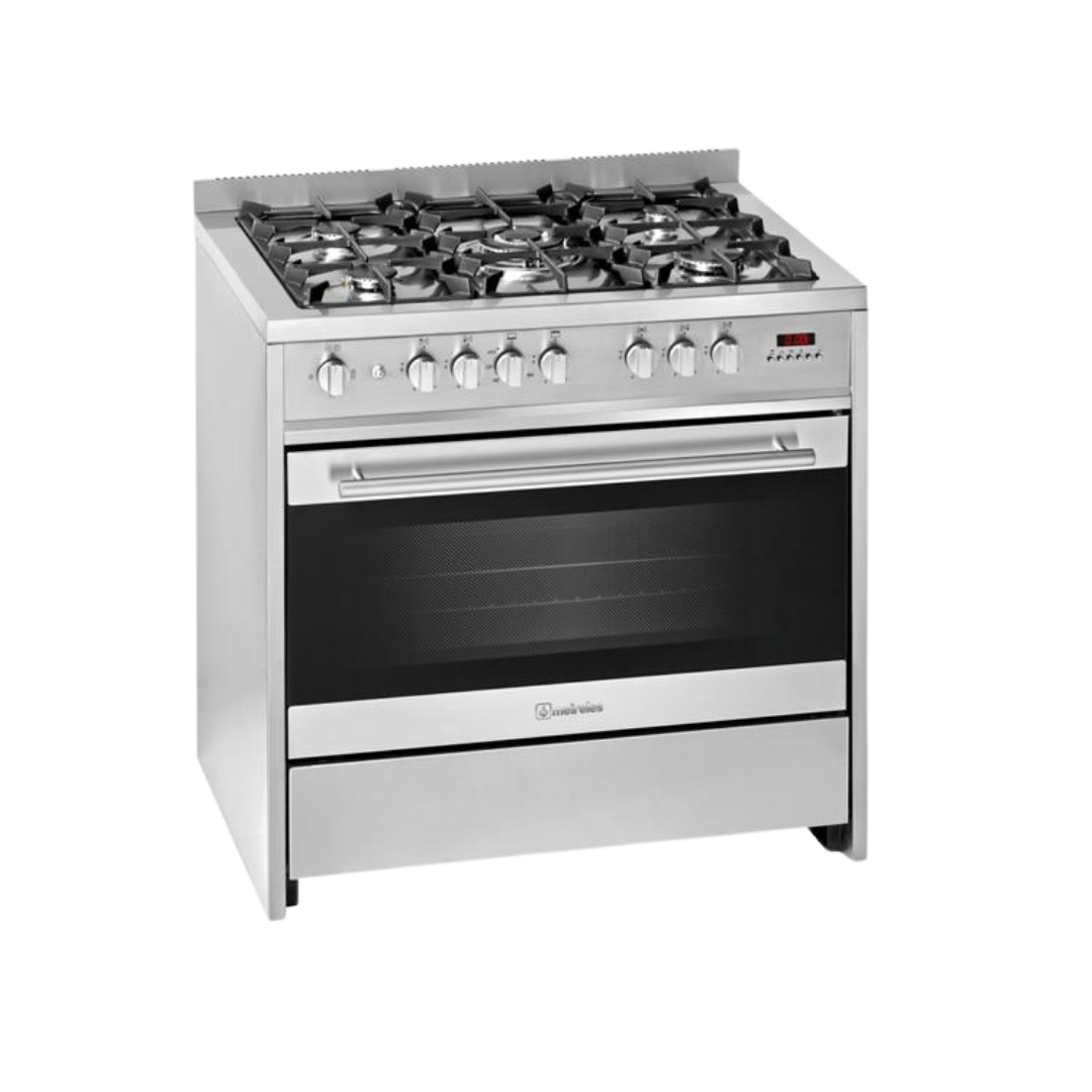 E915 | 90CM FREESTANDING GAS / ELECTRIC STOVE