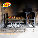 Ember maker braai accessory for outdoor fire preparation