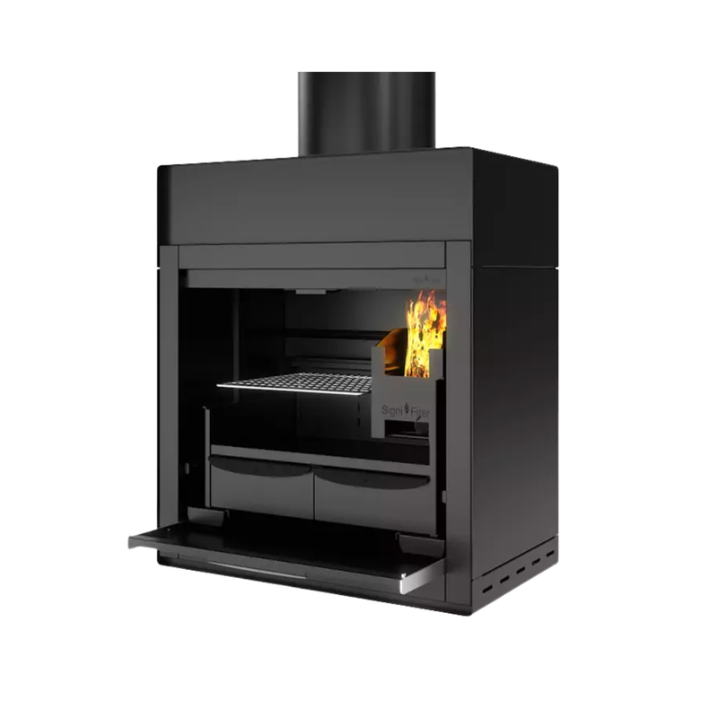 SIGNI FIRES EMBER COUNTER TOP WOOD & CHARCOAL BRAAI | M/S