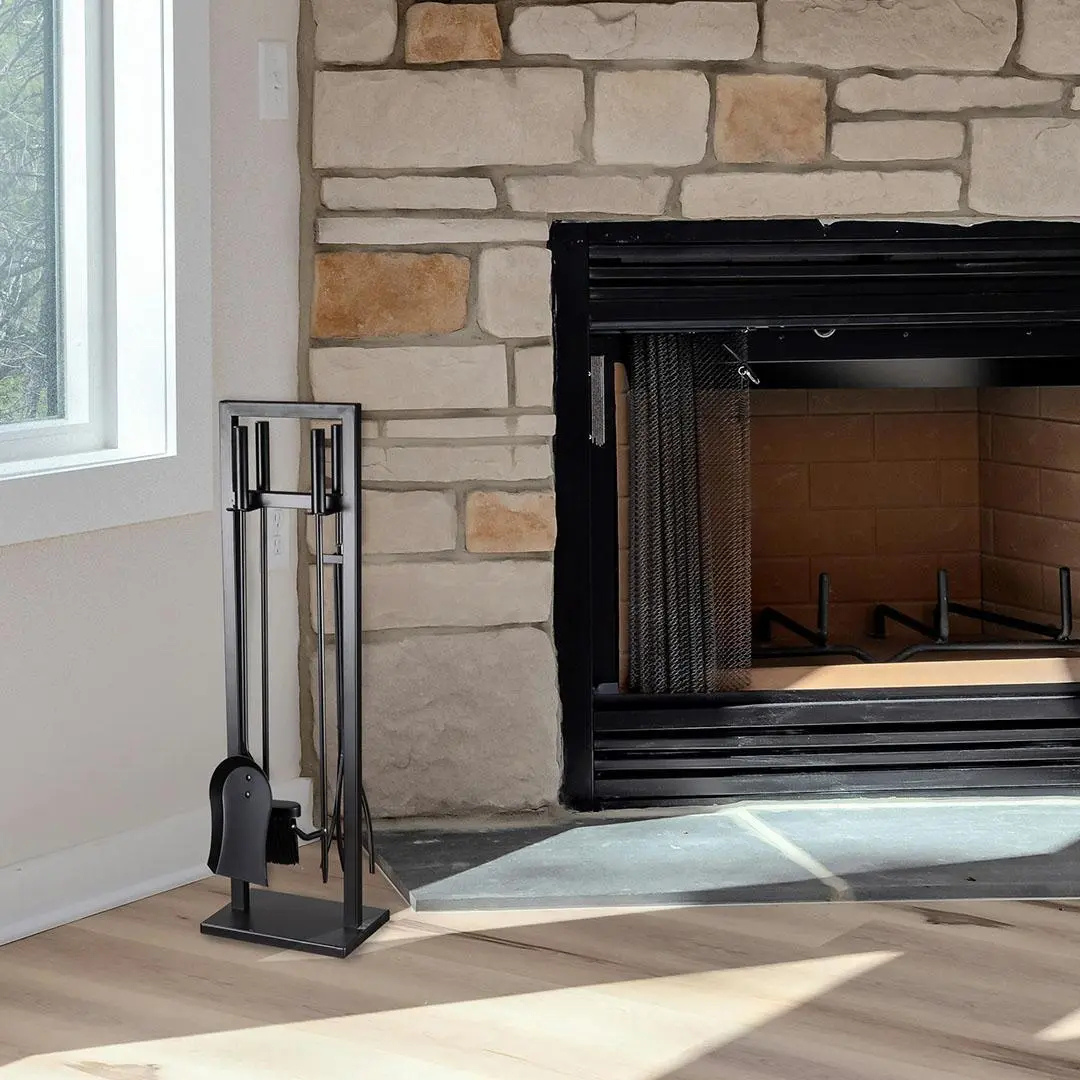 FIREPLACE TOOL SET SQUARE