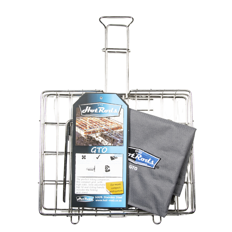 Hot Rods GTO stainless steel braai grid, heavy duty barbecue grate.