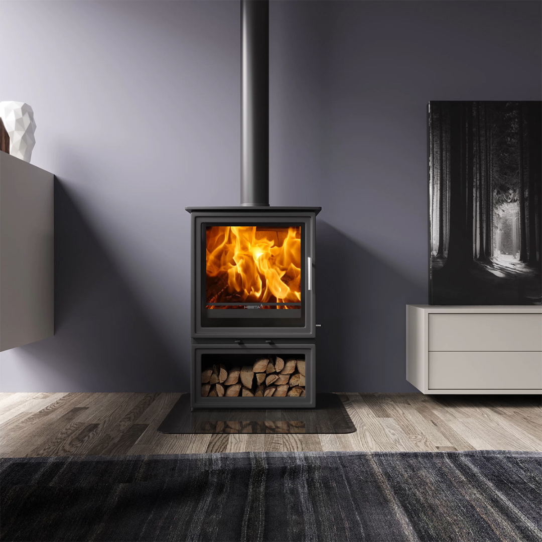 SAfire HEETA 600 TIMBERBOX WOOD FIREPLACE | LOG BOX
