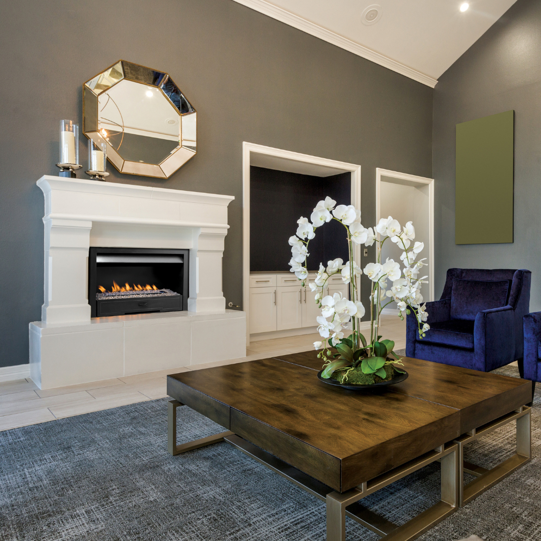 Infiniti flue-less gas conversion grate for fireplaces