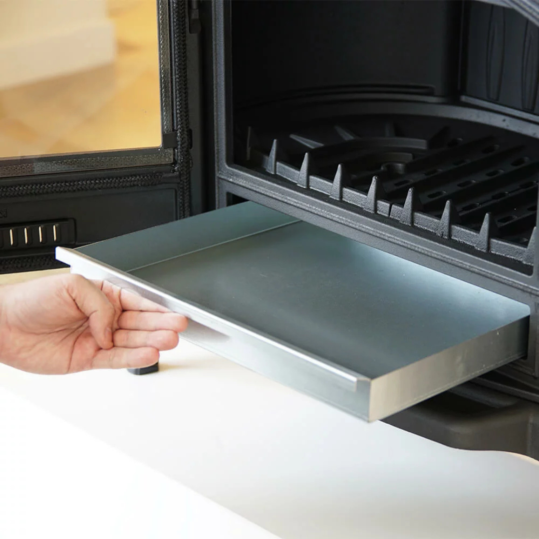 Kratki K9 ash drawer accessory replacement part for stove