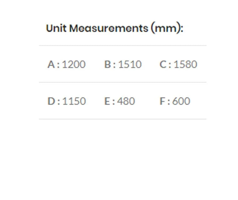 Home Fires 1200 SDL Mobile Trolley Braai