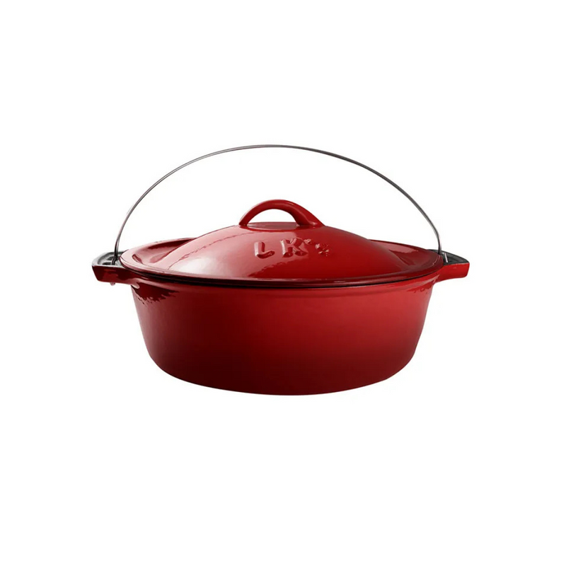 LK’s BAKE POT RED ENAMEL No. 12