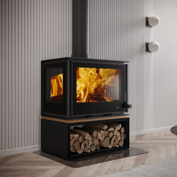 Oakley three sided log base lifestyle photo