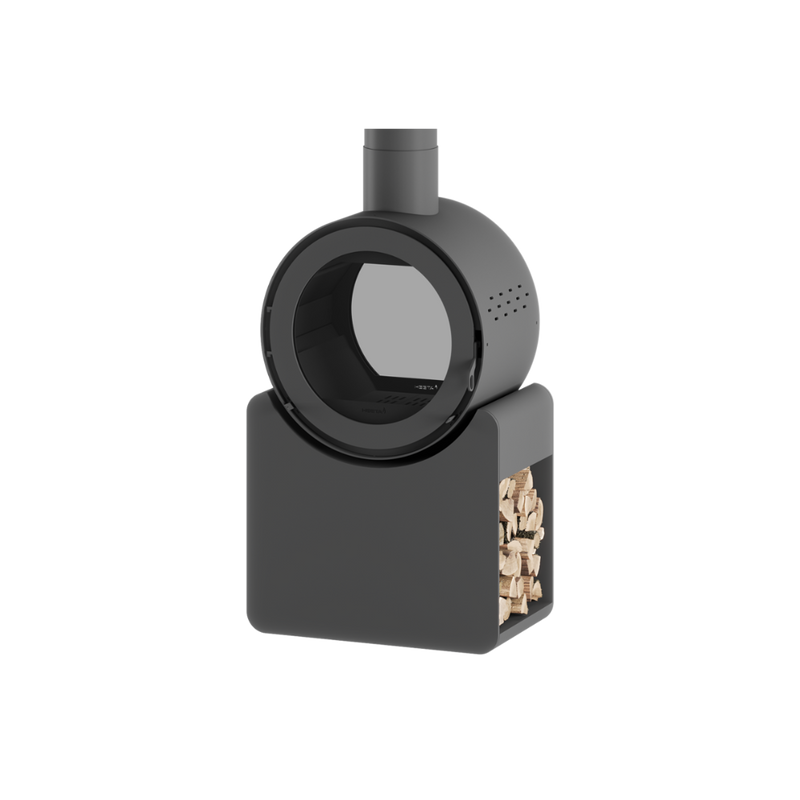 SAfire HEETA PUREVIEW 70 WOOD FIREPLACE | DOUBLE SIDED | LOG BASE