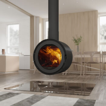 Safire Heeta Pureview 70 double-sided closed combustion fireplace