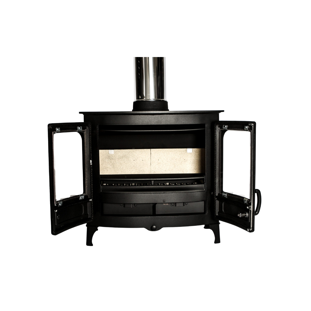 THE CHARNWOOD ISLAND 3 ‘Blu’ FIREPLACE