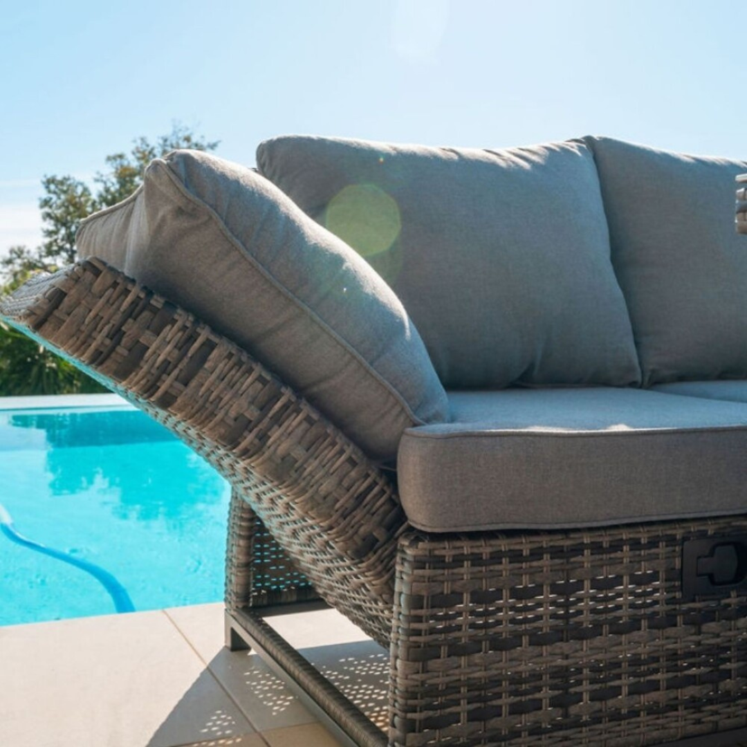 HYDROFIRE VERSANO PATIO LOUNGE SET (Dark Grey)
