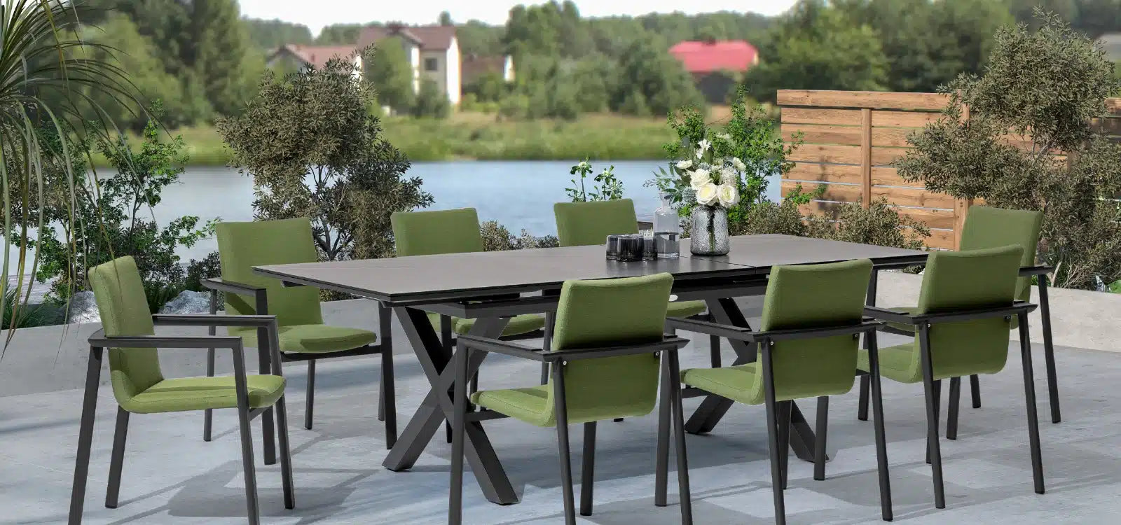 Hydro Fire Eclipse Extendable Table