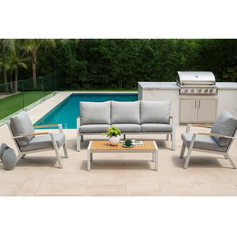 Hydro Fire Salerno Rope & Teak Fusion Set
