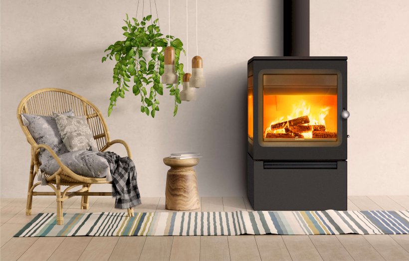 LACUNZA GARDE FREE STANDING FIREPLACE