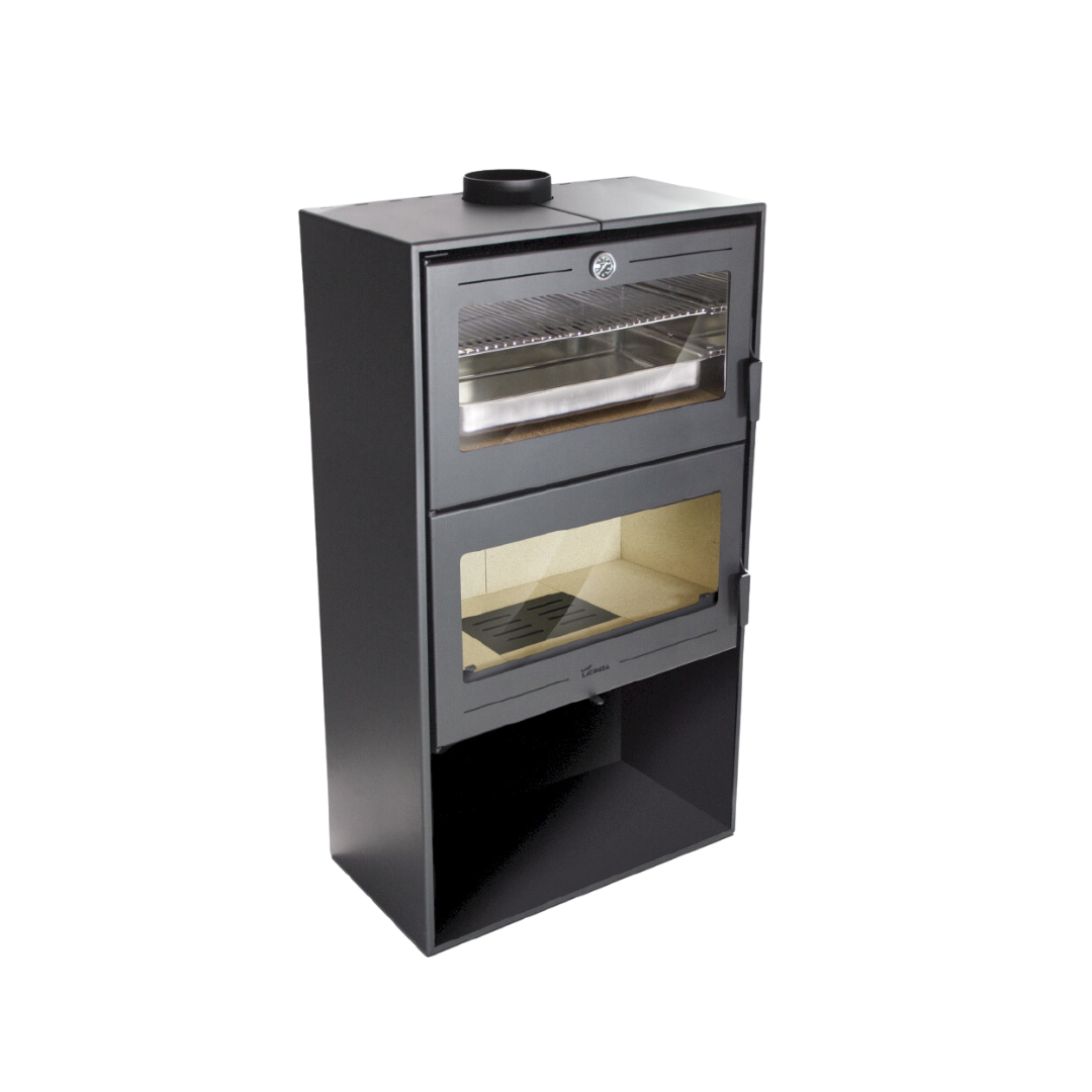 LACUNZA OSLO | FREE STANDING FIREPLACE / OVEN COMBINATION