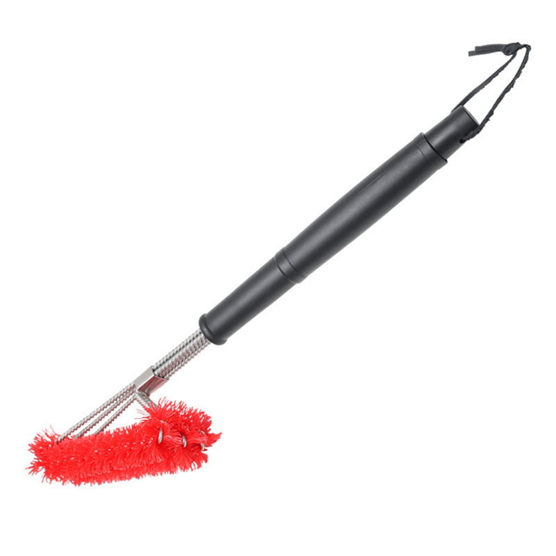 WIRE GRID BRUSH 3-BRISTLES PLASTIC