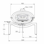 Hydro Fire Invicta Brio on Small Bench (Direct Air Supply)