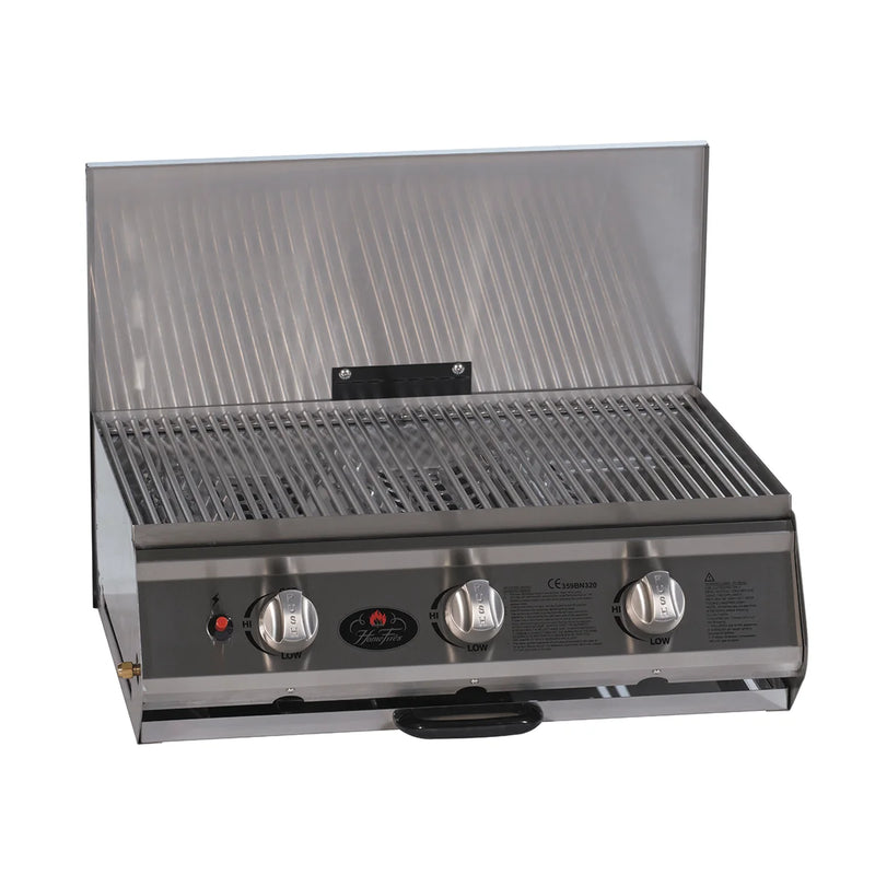 HOME FIRES MODEL 183 GAS GRILLER FLAT TOP BRAAI