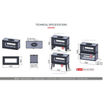 INFINITI CONVECTION UNIT 18KW | DOUBLE SIDED | LOG BOX