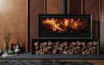 SAfire HEETA LOG BASE BEVEL WOOD FIREPLACE