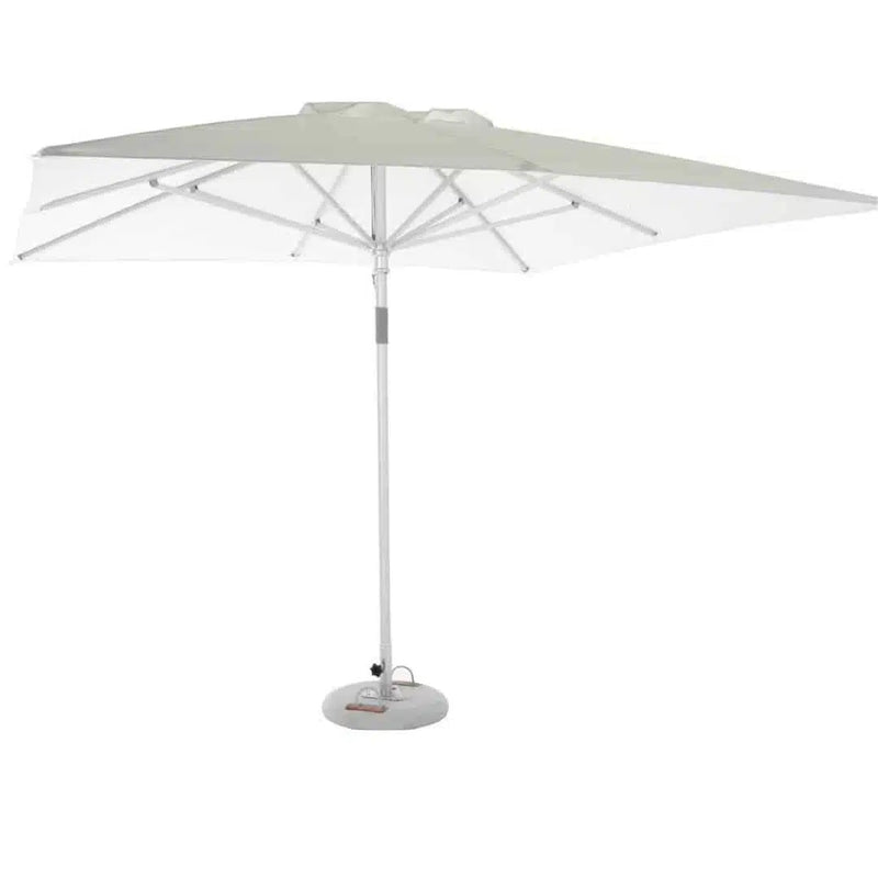 Hydro Fire 2.5m Square Ecru St. James Parasol (Excl Base 42kg)