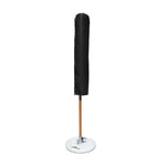 Hydro Fire 2.8m Square Charcoal Classic Parasol (excludes Large Base)