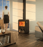 Dovre Rock 350 on Wood Base