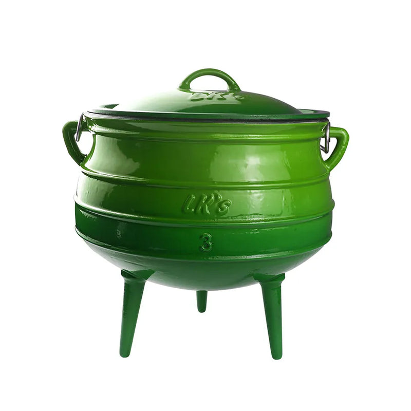 LK’s Pot Green Enamel (3-Leg) No. 3