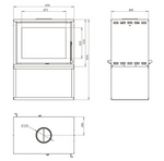 CANATURE TAURUS SI SINGLE SIDED FREESTANDING