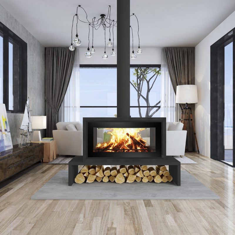 CANATURE P11 DOUBLE SIDED FREESTANDING – Decor Fires CANATURE P11 DOUBLE SIDED FREESTANDING – Decor Fires